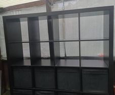 Shelving unit, cupboard, cabinet 4 4 with 8 inserts