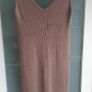 SELECTED FEMME camel ribbed knit midi Sz L (Fit 10-14UK) Image 9
