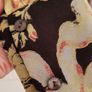 JUST CAVALLI brown sheer floral blouse with silk collar and cuff Sz 44 (Fit 10-12UK) Image 4