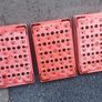 3 x used vintage Coca Cola Coke crates ,buyer collects. See pictures for condition ,sold as seen , Image 3