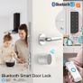 MOES Tuya Bluetooth Smart Lock Silver Image 2