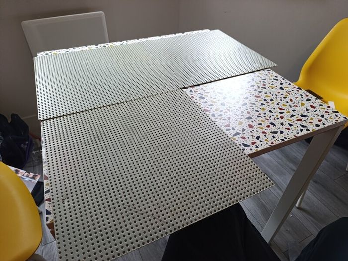 Vintage Lego Baseboards 50 x 50