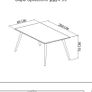 American Black Walnut 6/8 Seater Dining Table Image 10