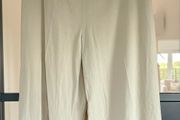 Mango soft linen blend trousers Size L 14/16