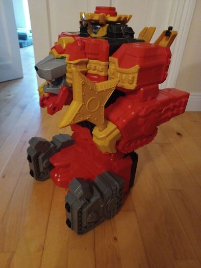 Power Rangers Ninja Steel Lion Fire Fortress Zord