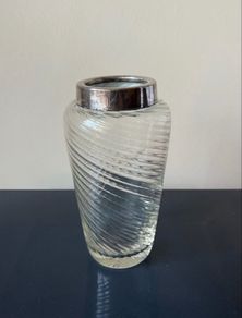 Vintage glass vase