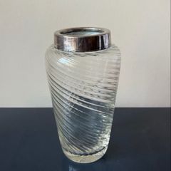 Vintage glass vase