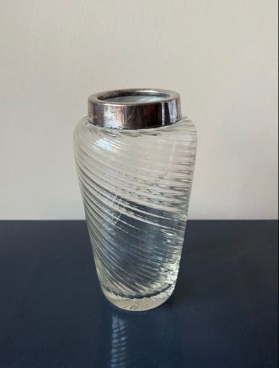 Vintage glass vase