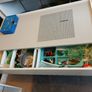 kids table:  DUNDRA Activity table with storage, white/grey Image 3