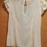 Lipsy black and cream lace top Image 2