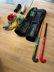 Osaka Hockey Gear Bag/Stick/Shinguards and Adidas Shoes