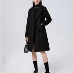 Women's winter wool blend Coat