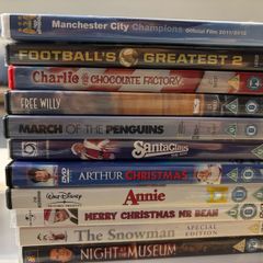 Selection of DVDs