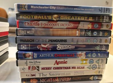 Selection of DVDs