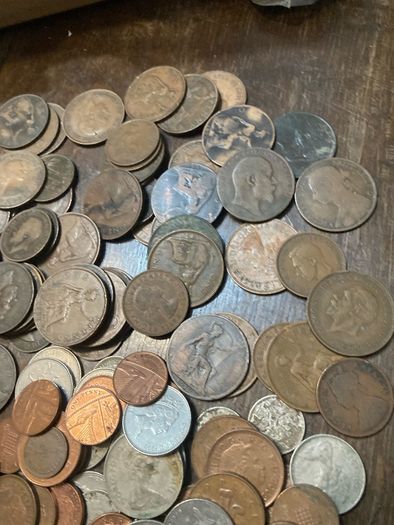 1,2 kg UK coin lot