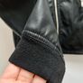 Kids H&M black bomber jacket Image 5