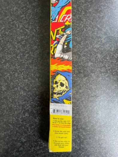Santa Cruz Skateboard Cellblock Slimline Rails NEW
