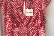 Girl in Mind red print dress size 16 New with tags