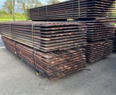 Genuine Creosote treated D Rail Fencing rails
