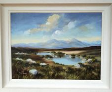 Connemara oil painting