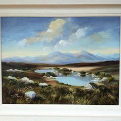 Connemara oil painting