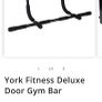 The York Fitness Deluxe Door Gym Bar Image 5