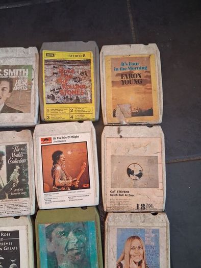 8 track cartridges