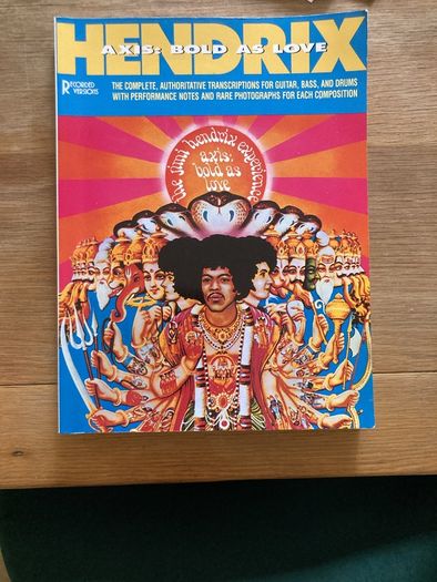2 Jimi Hendrix Transcription Books