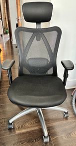 mfavour Ergonomic Mesh Office Chair (Adjustable Headrest & Lumbar)