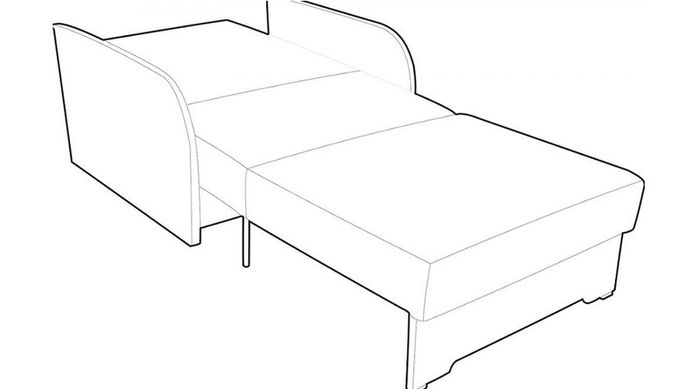 Purple fabric sofa bed