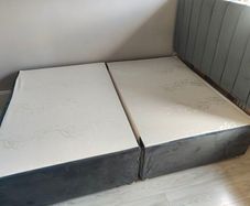 double divan base and headboard