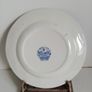 Wedgewood blue transferware plate, Dickens Coaching Days Image 7