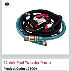 12volt Fuel Transfer pump .  Diesel/ kerosene