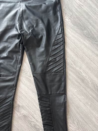 ladies  leather look leggins