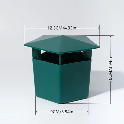 Snail Slug Catcher Box Thickened Anti-Corrosion Plastic Trap No Electricity for Garden Vegetables Flowers