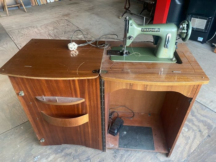 old sewing machine