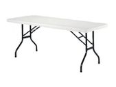 Jemini 1220mm Folding Rectangular Table White KF72328