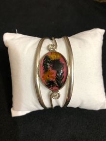 alpaca silver bangle