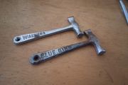 2 antique Toffee Hammers Blue Bird and Walkers