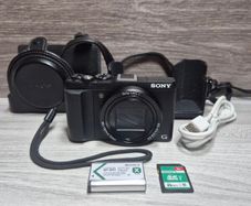 Sony Cybershot DSC-HX60 Vintage Digital Compact Camera Working w/ 30x Zoom Lens