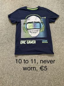 Boys t shirt , 10 to 11