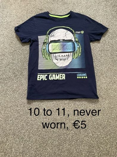 Boys t shirt , 10 to 11