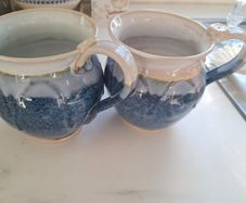 Ceramic mugs set of 2
