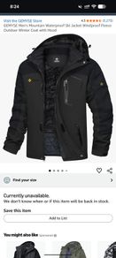 Men's ski jacket