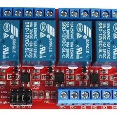 relay module 4 ch 5v ( 4 modules in total )