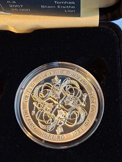 irish gold and silver proof coin set