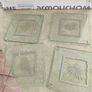 Set of 4 Glass Coasters . Image 6
