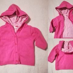 Name It Pink Hooded Cardigan top