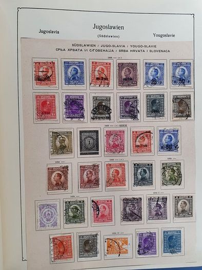 Stamps  Yugoslavia  1920s