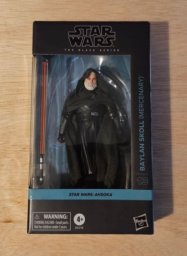 Star Wars Baylan Skoll 6" Scale Black Series New & Unopened